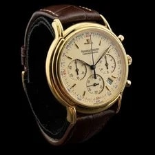 Jaeger Lecoultre Odysseus 2250 18K Yellow Gold Case Chronograph 34MM 4