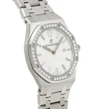 Audemars Piguet Royal Oak Quartz 67651ST.ZZ.1261ST.01 33mm Silver #WW6053 3