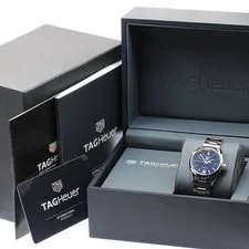 Tag Heuer — TAG Heuer Carrera Caliber 9 WBN2411 29mm SS Navy Dial Date Automatic #C225 — Watch — resale