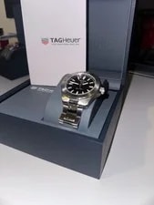 Excellent 40mm Tag Heuer Aquaracer Black Dial Quartz WBP1110.BA0627 3