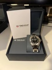 Excellent 40mm Tag Heuer Aquaracer Black Dial Quartz WBP1110.BA0627 4
