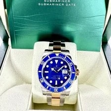 Blue Rolex Submariner 116613 40mm 2