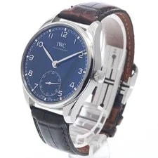 IWC Portugieser Automatic 40 IW358305 40mm SS Navy Dial Automatic #C2811 2