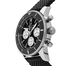 Breitling Superocean Heritage B01 Chrono Steel Auto 44mm Rubber AB0162121B1S1 2
