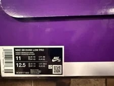 Nike SB Dunk Low J-Pack Size 11 Vnds 2