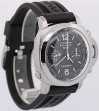 2026 Service Panerai Luminor Rattrapante 1950 Black Rubber 44mm PAM00213 4