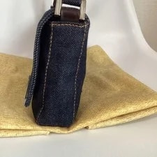Fendi Mamma Baguette Metal Logo Plate 4