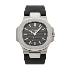 Patek Philippe — Patek Philippe Nautilus White Gold Auto 40mm Gray Dial Strap 5711G-001 — Watch — resale