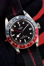 Tudor — Tudor Black Bay GMT 'Pepsi' RB on Nato Strap. Clean! — Watch — resale