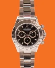 Rolex — Rolex Daytona 40mm 116520 Black Stainless Steel — Watch — resale