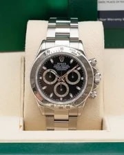 Rolex Daytona 40mm 116520 Black Stainless Steel 4