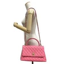Chanel 2 Way Matelasse Top Handle Flap Coco A92990 439243 4