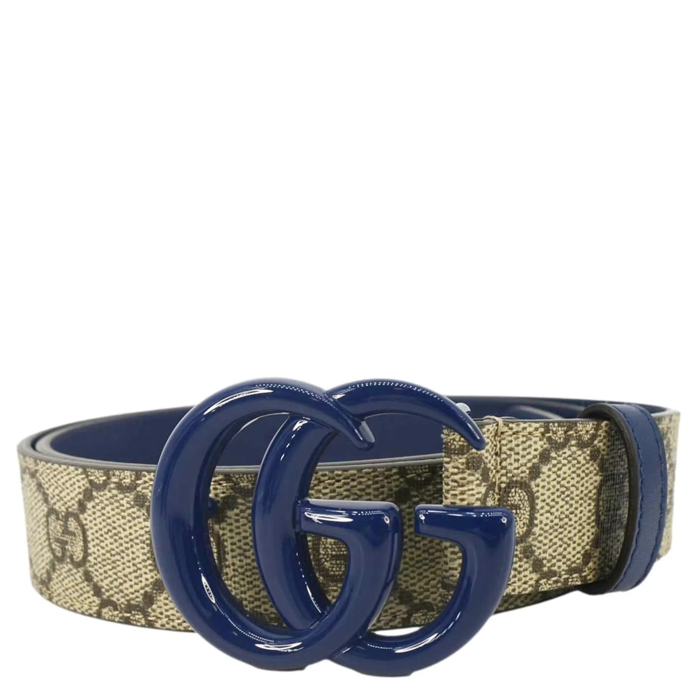 Gucci — Gucci GG Buckle Supreme Belt Size 85.34 414516 — Accessory — resale