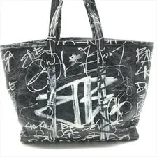 Excellent Condition Balenciaga Babels Graffiti Medium Blac 3