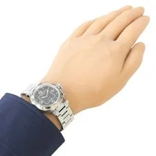 Cartier Pasha Big Date Stainless Steel Automatic S Overh 2