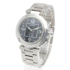 Cartier Pasha Big Date Stainless Steel Automatic S Overh 3
