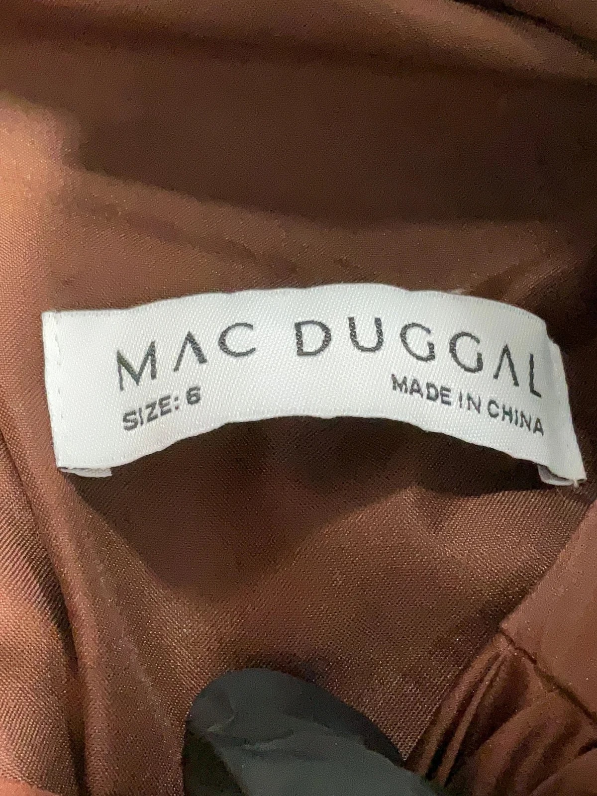 Mac Duggal Cocktail Dress Size 6 3