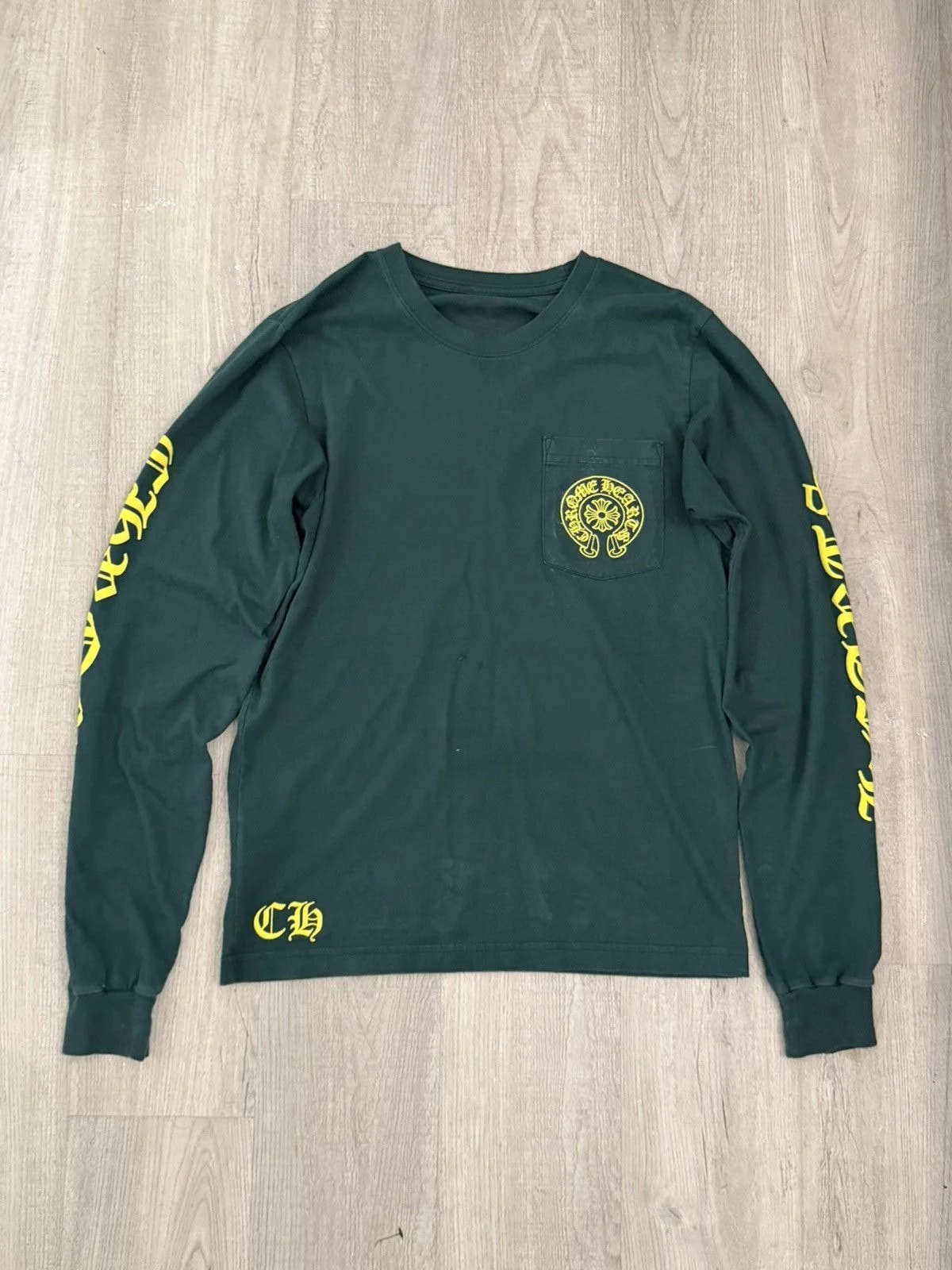 Chrome Hearts — Hearts Horseshoe Long-Sleeve ' / ' — streetwear — resale
