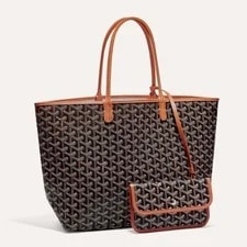 Goyard — Goyard Saint Louis Y Monogram Handle - Excellent #ENPA2V — Handbag — resale