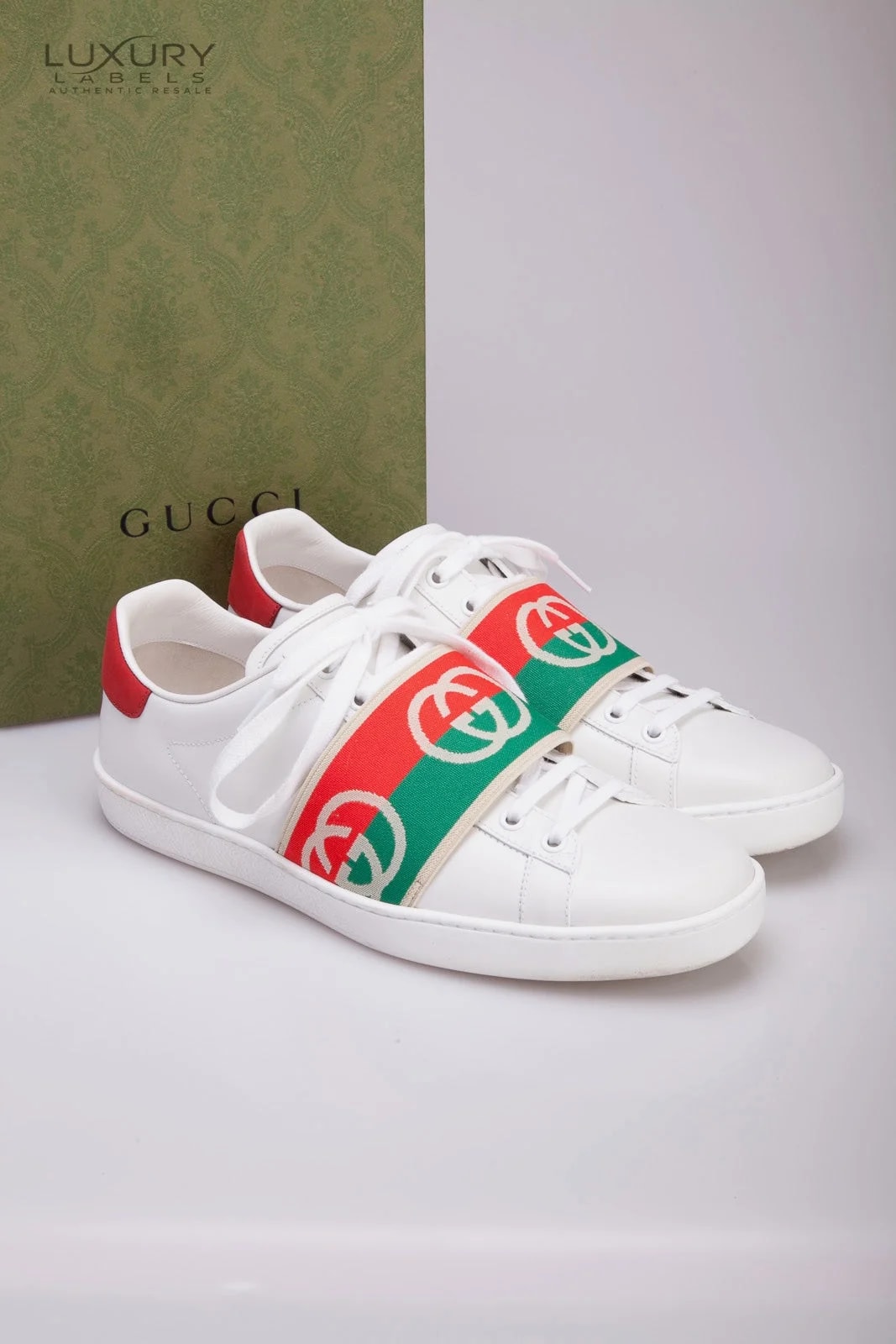 Gucci — Gucci Ace Elastic Web 'Interlocking G — Sneaker — resale