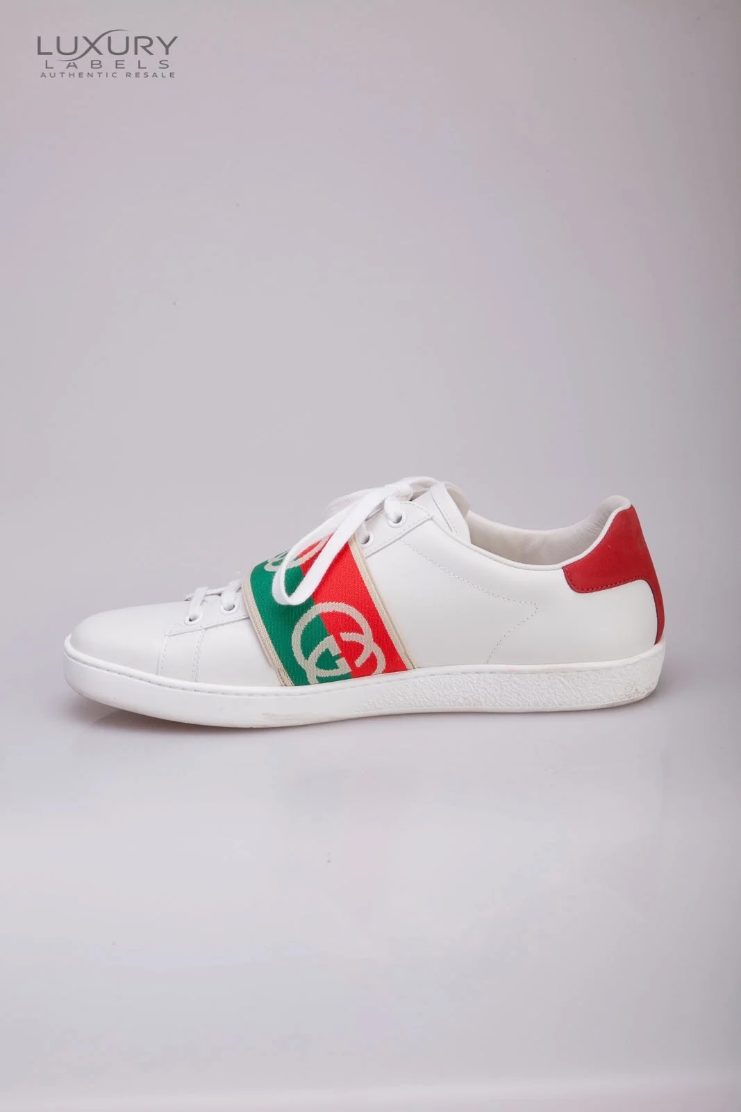 Gucci Ace Elastic Web 'Interlocking G 3