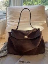 Balenciaga — Balenciaga Rodeo Medium $4790 Dark — Handbag — resale