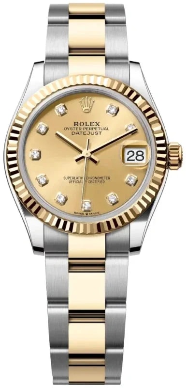 Worldofluxuryus — Rolex Datejust 31 Stainless Steel & 18k Yellow Gold — Watch — resale