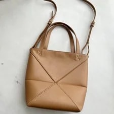 Loewe Puzzle Fold Mini 'Warm Desert' - Very Good #GLU731 3