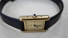 Must de Cartier Vermeil Tank Quartz 20x28mm 4