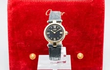 *Near / Pouch* Cartier Must Vendome Vermeil SM 590004 Quartz 3