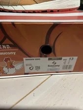 END. X Saucony 6000 Fried Chicken Size 13 S70731-1 2