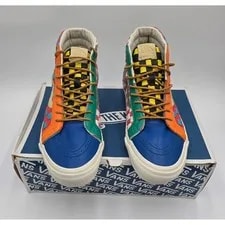 Vans Vault OG Sk8-Hi LX Woven Color Checkerboard 11 2