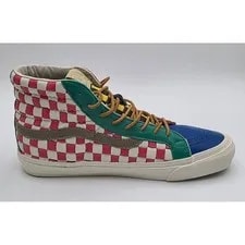 Vans Vault OG Sk8-Hi LX Woven Color Checkerboard 11 4