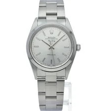 Rolex Air-King 14000(A) Stainless Steel 34mm Silver Dial Automatic #LPW1207 2