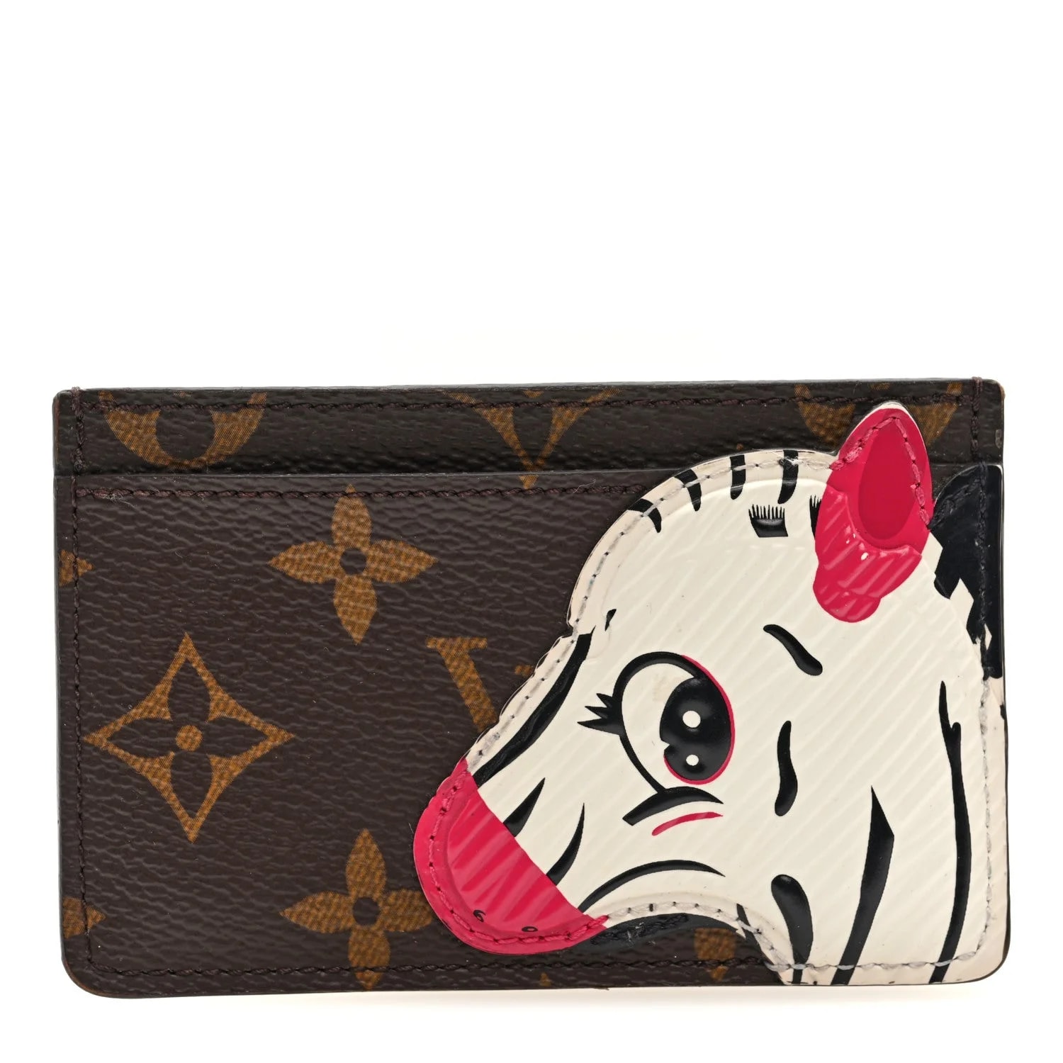 Louis Vuitton — Zebra Animation Card Holder — Accessory — resale
