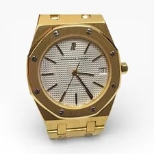 W/Box Audemars Piguet Royal Oak 36 Mm Ivory Automatic 4100BA 3