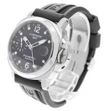 Panerai — Officine Panerai Luminor GMT PAM00159 40mm SS Black #C12383 — Watch — resale