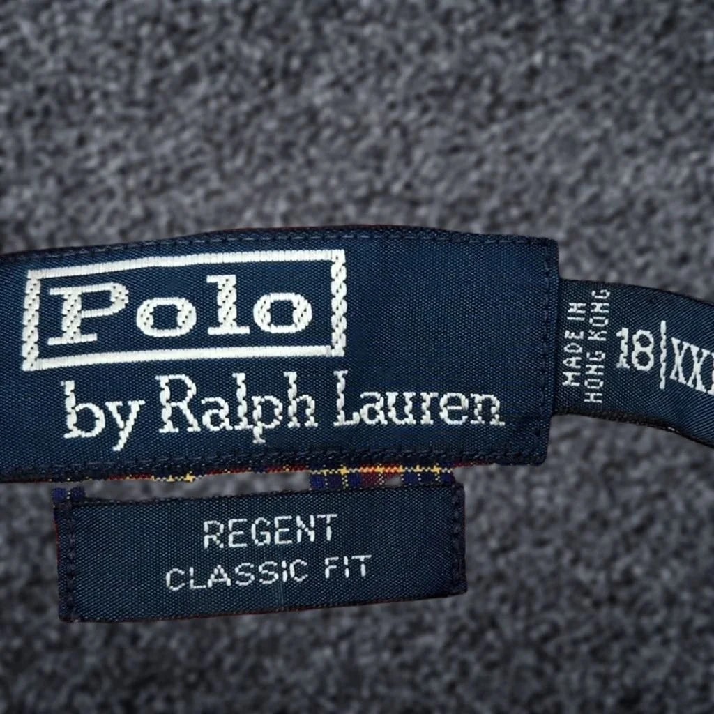 Polo Ralph Lauren — Polo Ralph Lauren Shirt 2XL Tartan Plaid Long Sleeve Button-Up — streetwear — resale