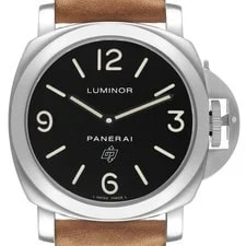 Panerai — Panerai Luminor Base Logo 44 Steel PAM00000 Box Card — Watch — resale