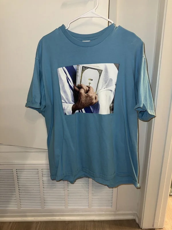 Supreme — Supreme Graphic Tee XL (Priest Photo Tee) — streetwear — resale