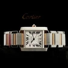 Cartier Tank Française Large Automatic W51005Q4 2008 147575598 2