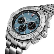 Breitling Super Avenger B01 Blue Dial Titanium 46mm EB0148101C1E1 4