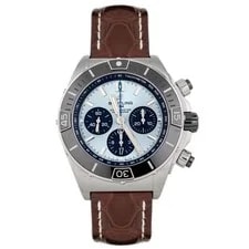 Breitling — Breitling Chronomat B01 44 Chronograph Stainless Steel Blue Dial 44mm PB0136 — Watch — resale