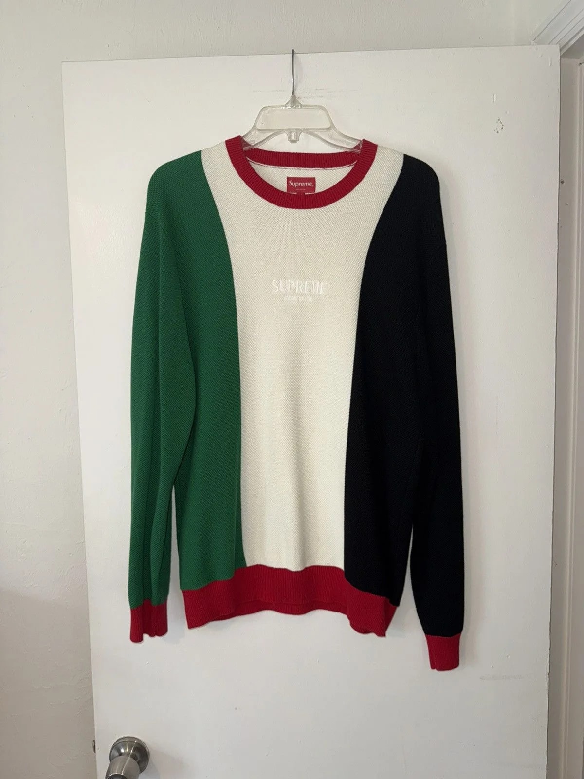 Supreme — Supreme Pique Crewneck () — streetwear — resale