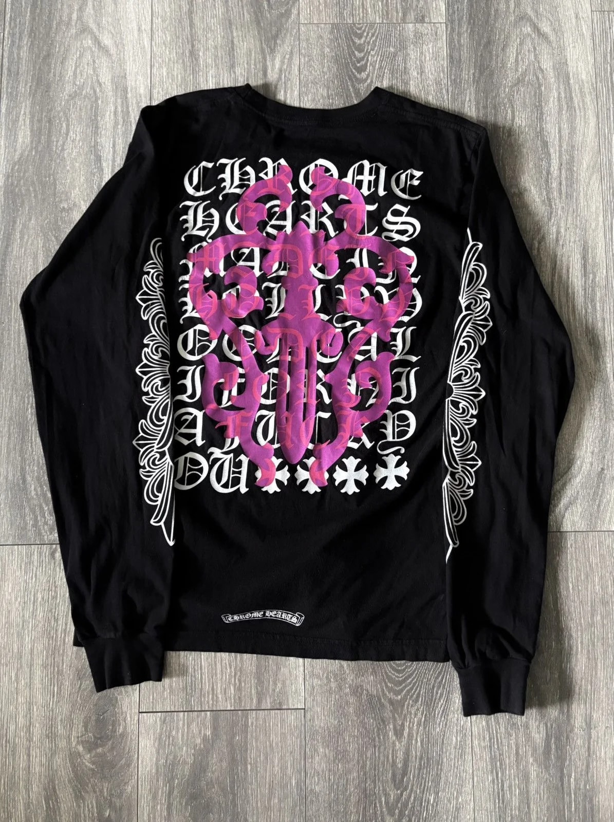 Chrome Hearts — Hearts Dagger Long Sleeve Tshirt — streetwear — resale