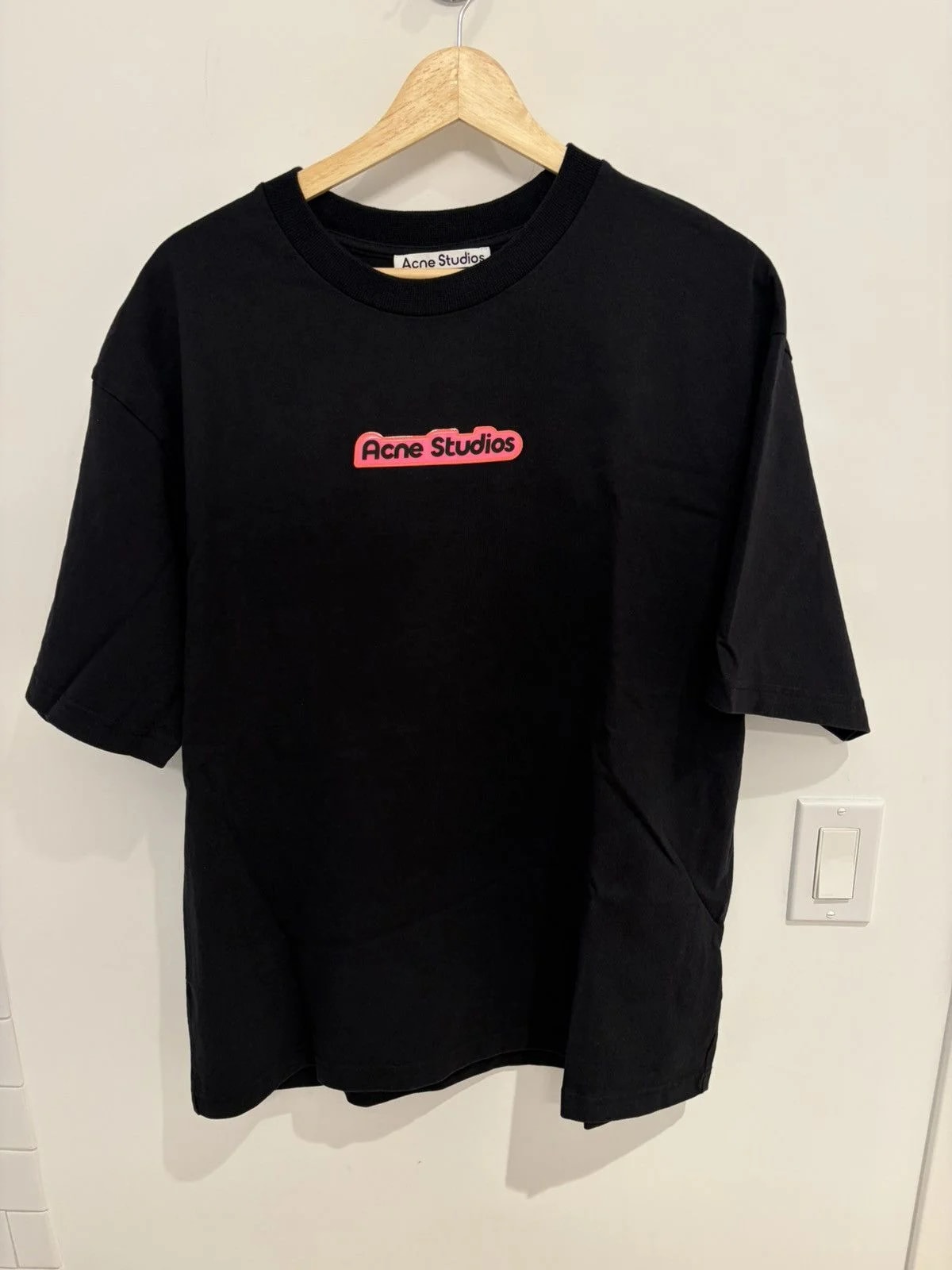 Acne Studios — Acne Studios Patch Logo Tee — streetwear — resale