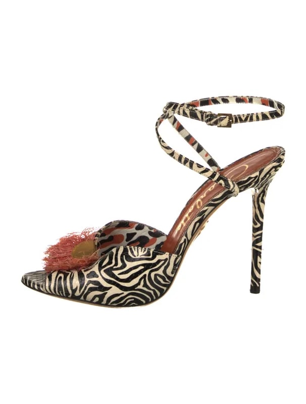 Charlotte Olympia — Animal Print — Designer Shoe — resale