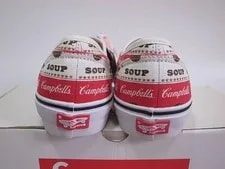 Supreme X Campbell's Soup Vans Authentic Pro US8.5 New Limited Edition 3