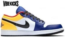 Air Jordan 1 Low ' Deep ' 553558-123 New 2