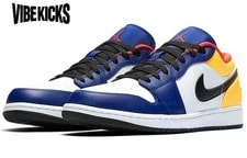 Air Jordan 1 Low ' Deep ' 553558-123 New 3